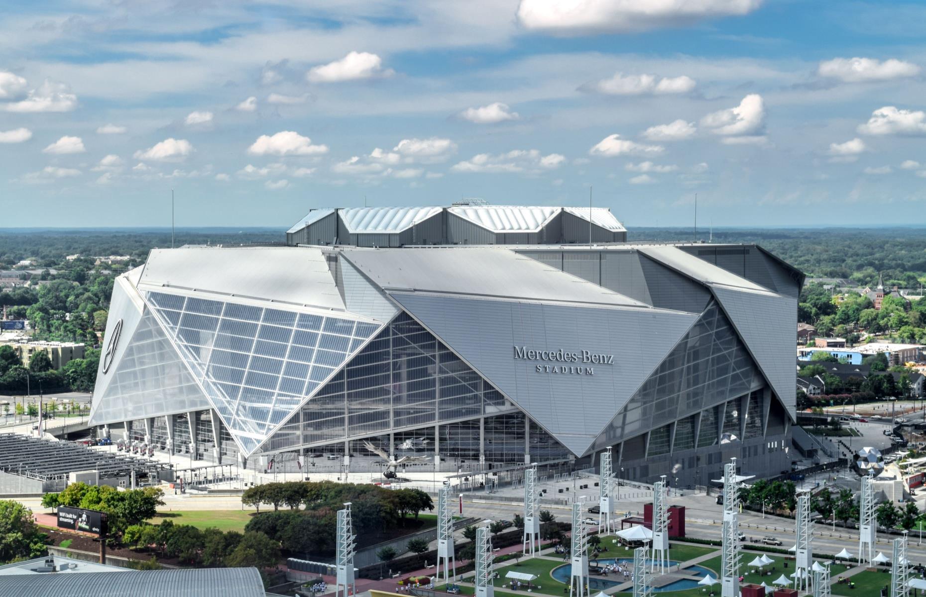 5. Mercedes-Benz Stadium, USA: $2.1 billion (£1.6bn) 